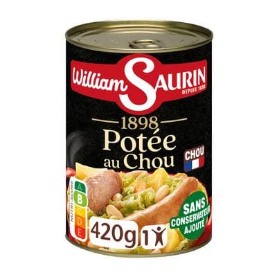 William Saurin Pôtée aux choux, 420g
