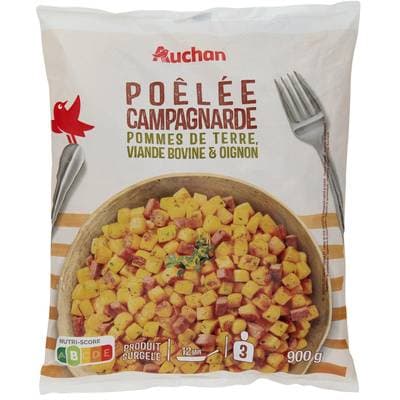 Auchan Poêlée campagnarde, 900g