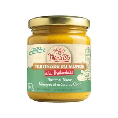 Mamie Bio Tartinade du Monde à la thaïlandaise, 170g