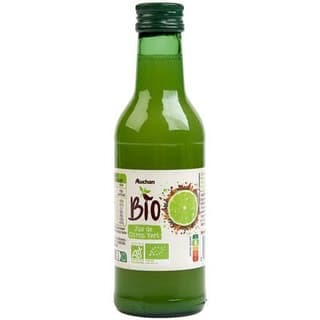 Auchan BIO Jus de citron vert Bio, 25cl