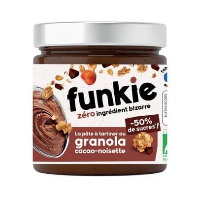 Funkie Pâte à tartiner Granola Bio, 200g