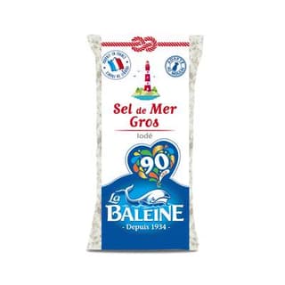 La Baleine Gros sel iodé, 1kg