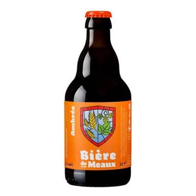 Brasserie de Meaux Bière ambrée 6°, 33cl