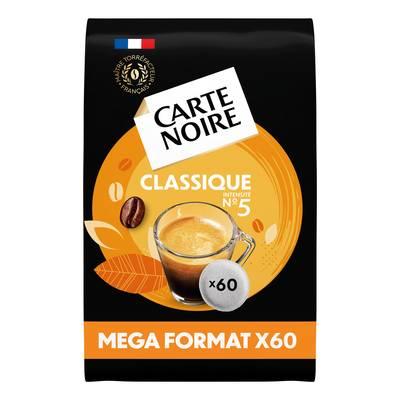 Carte Noire - Dosettes de café Classique n°5 compatibles Senseo