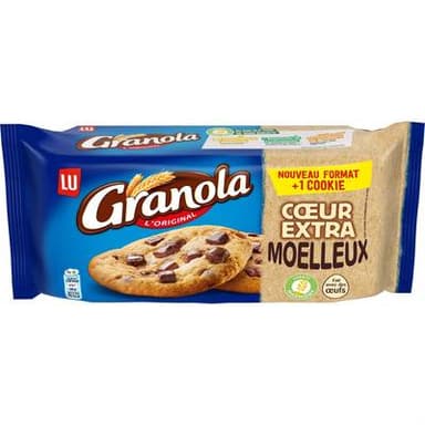 Granola COOKIES COEUR EXTRA MOELLEUX, 182g