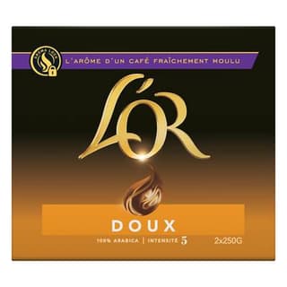 L'or Café Moulu Doux, 2x250g