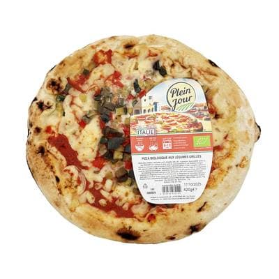 Plein Jour Pizza Bio aux Légumes Grillés, 420g