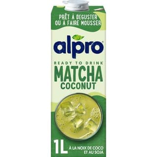 Alpro Boisson Végétale Soja Matcha Coco, 1l