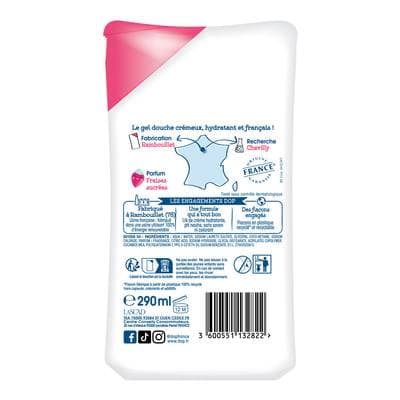 3600551132822 - Dop - Gel Douche crème douceurs d'enfance au parfum fraises sucrées
