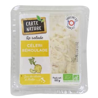 Carte Nature Céleri Remoulade Bio, 160g