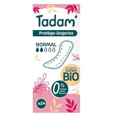 Tadam - Protège-slips Normal - dermo-sensitives non irritants et respectent votre corps