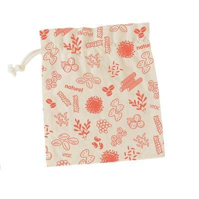 Pebbly Sac à vrac en coton bio, Taille S