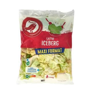 Auchan Laitue Iceberg, 450g