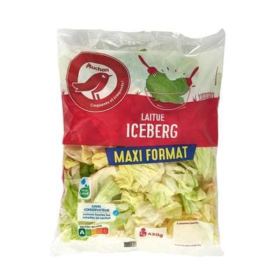 Auchan Laitue Iceberg, 450g