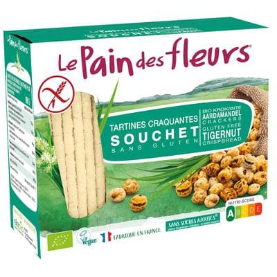 Le pain des fleurs Tartine bio craquante Souchet, 150g