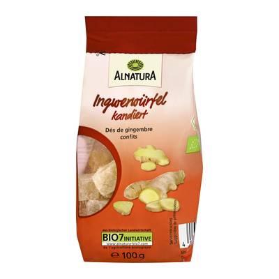 Alnatura - Dés de gingembre confits bio