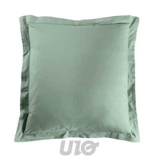 Douceur D Interieur Taie d'oreiller Sauge, 63 x 63  cm