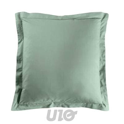 Douceur D Interieur Taie d'oreiller Sauge, 63 x 63  cm