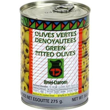 Yarden Olives vertes dénoyautées, 275g