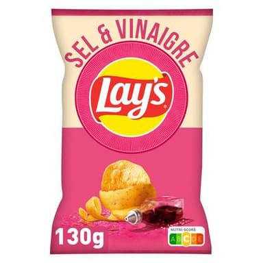 Lay's Chips saveur sel et vinaigre, 130g