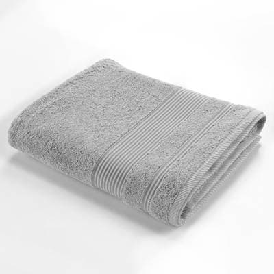 Douceur D Interieur Drap de bain Gris Perle, 90 x 150 cm