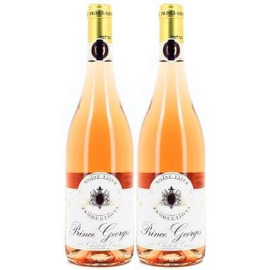 Prince Georges Rosé 1er choix de cuvée, Lot de 2x75cl