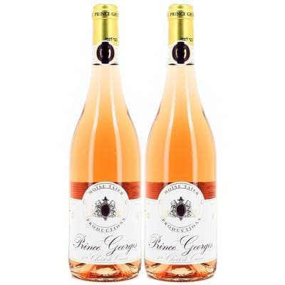 Prince Georges Rosé 1er choix de cuvée, Lot de 2x75cl