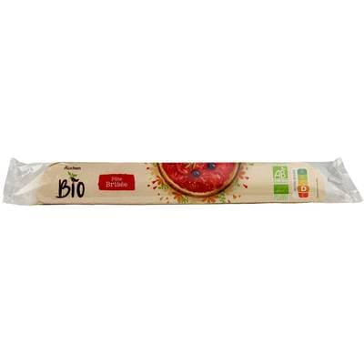 Auchan BIO Pâte Brisée Bio, 230g