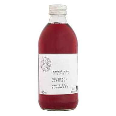 Tensaï Tea Thé blanc glacé myrtille bio, 33cl