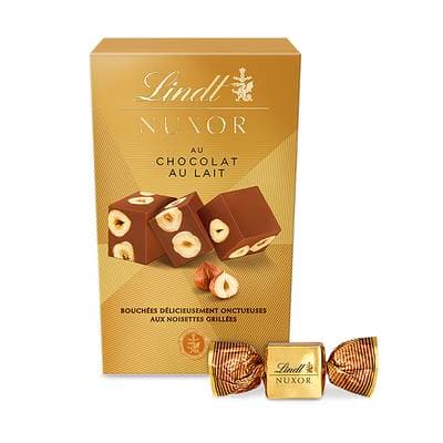Lindt Bouchées de Chocolat Lait, Nuxor, 150g