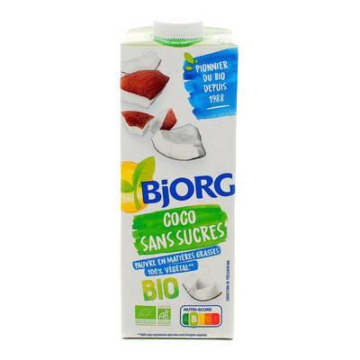 Bjorg - Coco Sans Sucre Boisson Végétale Bio 