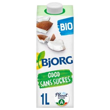 Bjorg Coco Sans Sucre Boisson Végétale Bio, 1L