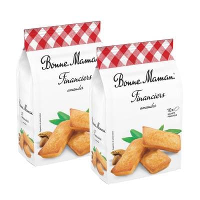Bonne Maman Financier aux amandes, Lot de 2x250g