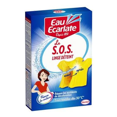 Eau Ecarlate Sos Linge Déteint Rénovateur Poudre, 200g