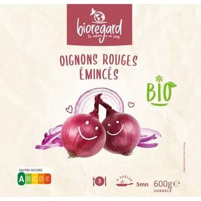 Bioregard Oignons rouges émicés bio, 600g