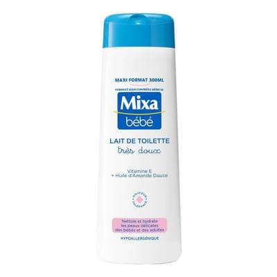 Mixa Bébé Lait de Toilette Très Doux, 300ml
