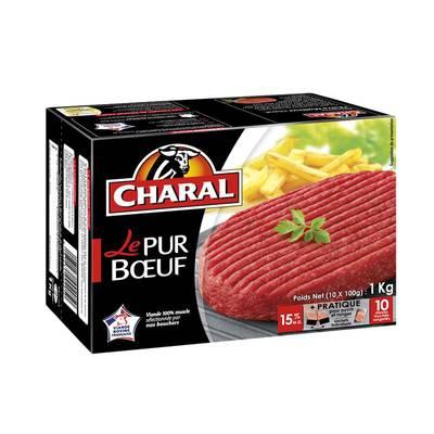 3227061000023 - Charal - Steaks hachés pur boeuf 15%mg