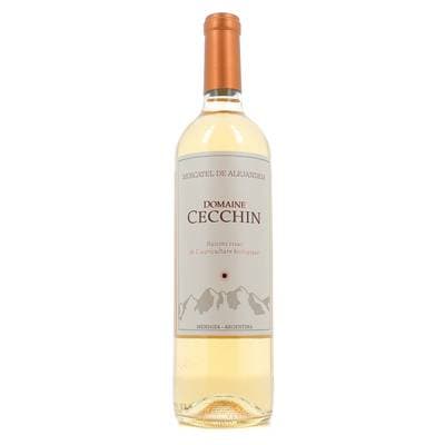 Argentine Cecchin Moscatel blanc, 75cl