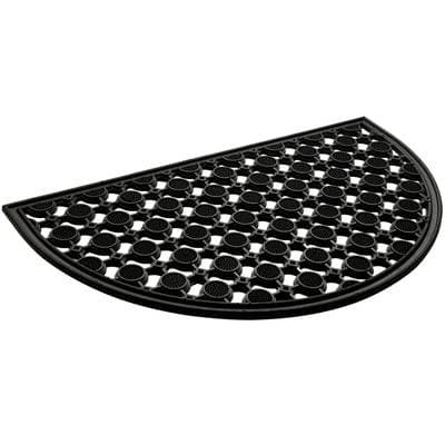 Arvix Gratte-pieds demi-lune caoutchouc