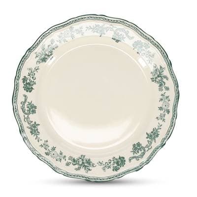 Collection Cyril Assiette plate 27cm green Cyril, 1 pièce
