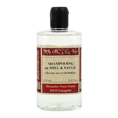 Abbaye De Ganagobie Shampoing au miel et à la sauge, 250ml