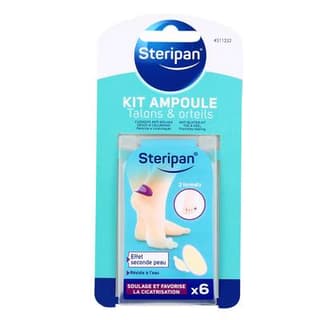 Steripan Soin anti-ampoules kit, 6 pièces