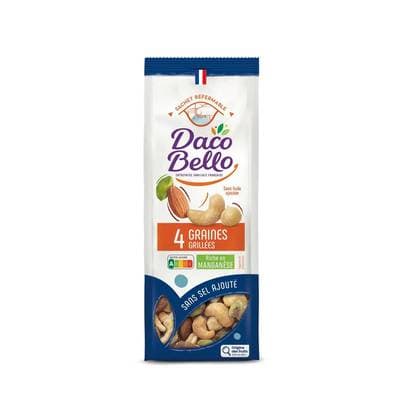Daco Bello Mélange de 4 Graines Grillées, 175g