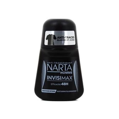 Narta Homme Déodorant bille Invisimax 48H, 50ml