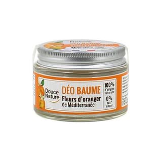 Douce Nature Déodorant baume à la fleur d'oranger Cosmébio, 50g