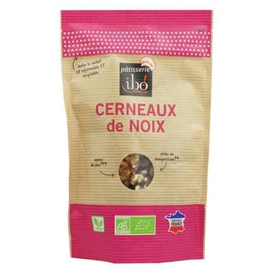 Ibo Cerneaux de noix bio origine France, 100g