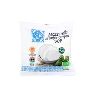 ViaBio Mozzarella bio Di Bufala Campana DOP, 125g