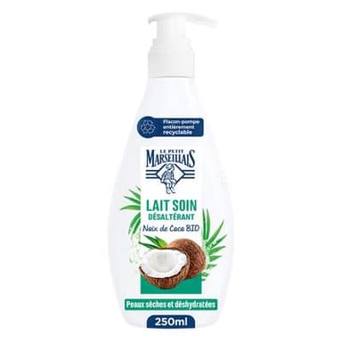 Le Petit Marseillais Lait Corps Noix de Coco Bio, 250ml