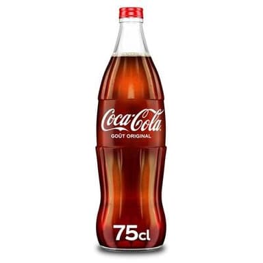 Coca-Cola Classique, bouteille en verre, 75cl