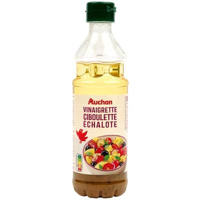 Auchan Vinaigrette aux échalotes et ciboulette, 35cl
